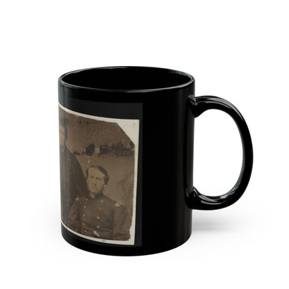 91st New York Volunteers (U.S. Civil War) Black Coffee Mug-The Sticker Space