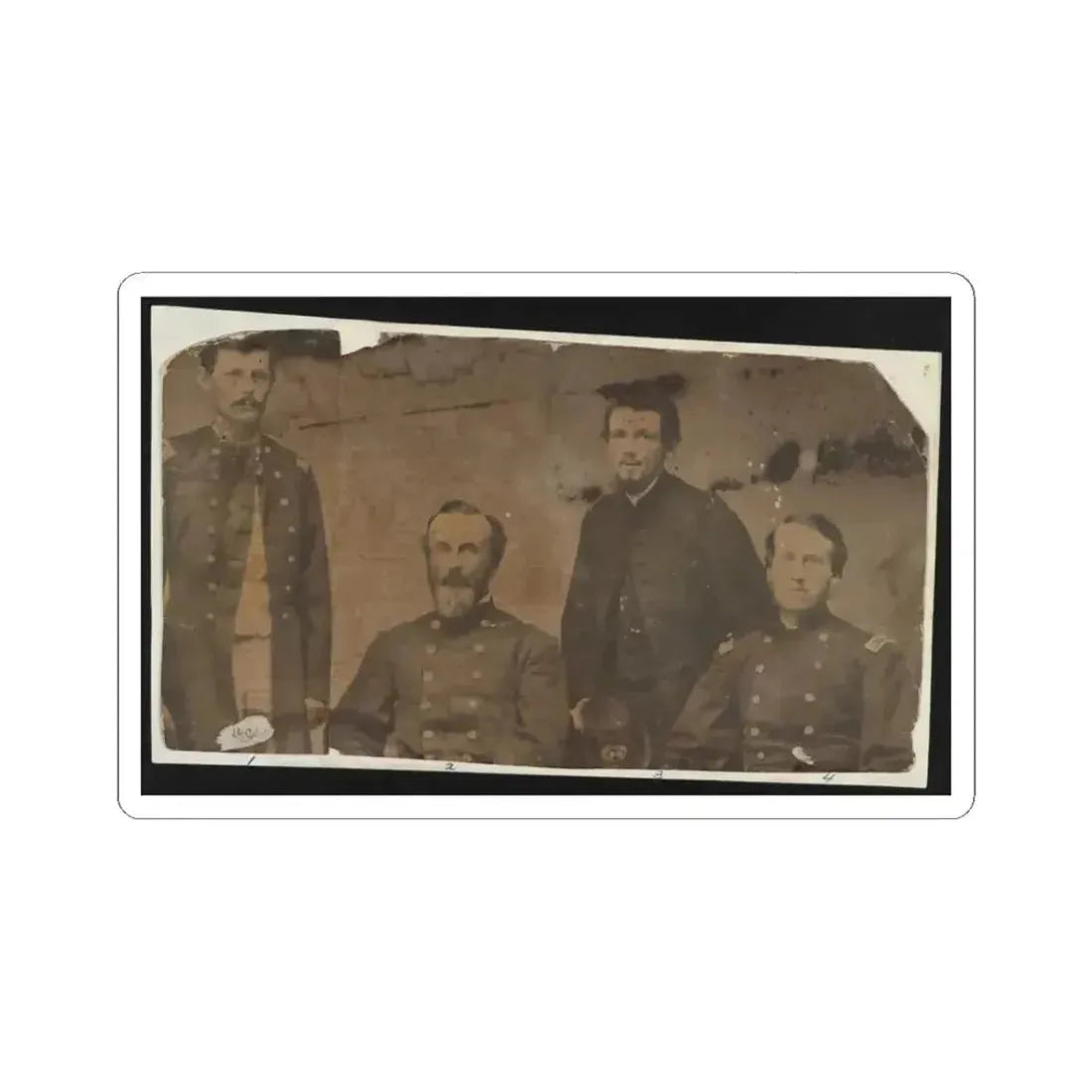 91St New York Volunteers (U.S. Civil War) STICKER Vinyl Kiss-Cut Decal 3 Inch White - The Sticker Space