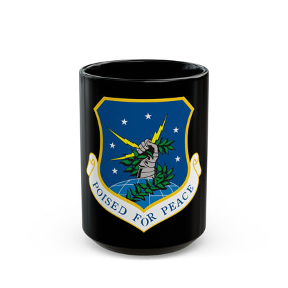 91st Space Wing (U.S. Air Force) Black Coffee Mug-15oz-The Sticker Space