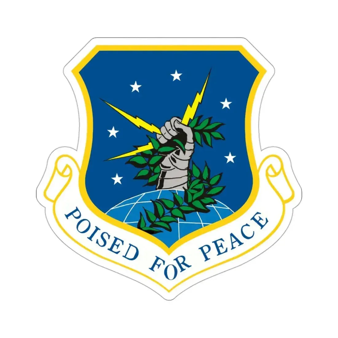 91st Space Wing (U.S. Air Force) STICKER Vinyl Die-Cut Decal - The Sticker Space