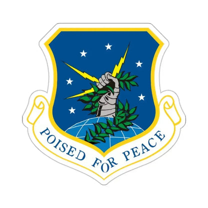 91st Space Wing (U.S. Air Force) STICKER Vinyl Kiss-Cut Decal 2 Inch White - The Sticker Space