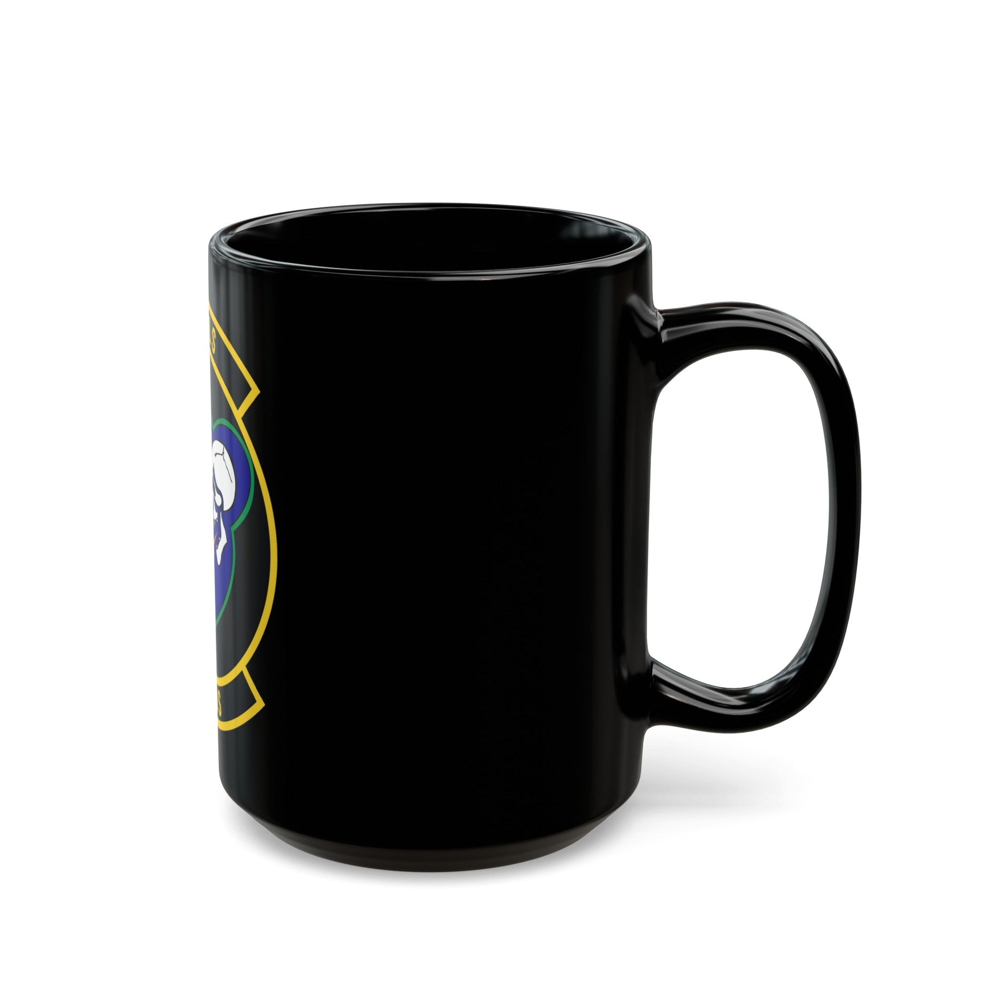 92 Information Operations Squadron ACC (U.S. Air Force) Black Coffee Mug-The Sticker Space