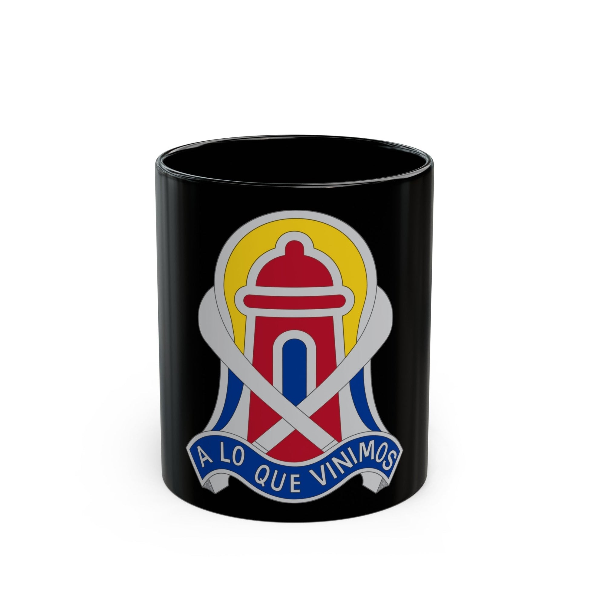 92 Military Police Brigade 2 (U.S. Army) Black Coffee Mug-11oz-The Sticker Space