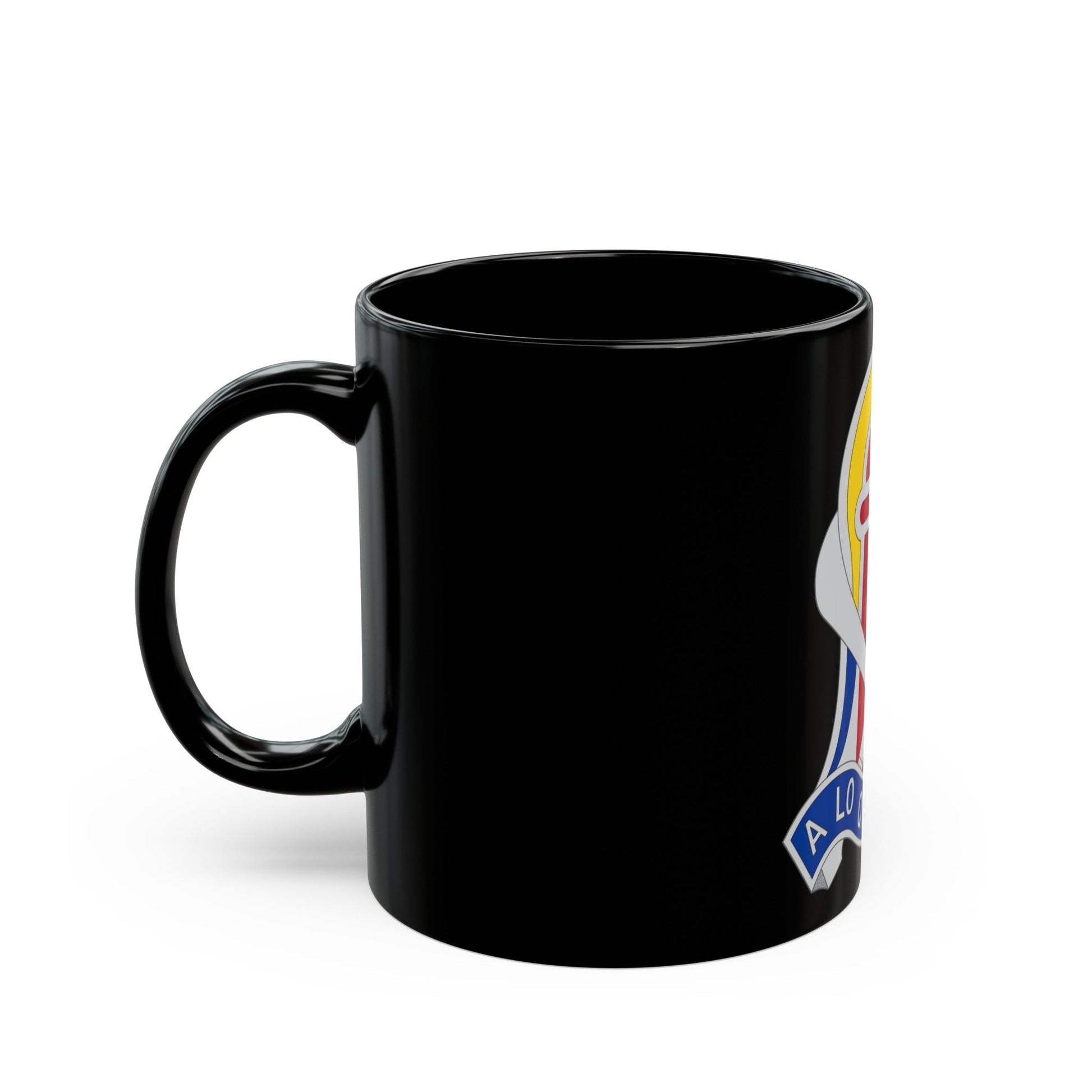 92 Military Police Brigade 2 (U.S. Army) Black Coffee Mug-The Sticker Space