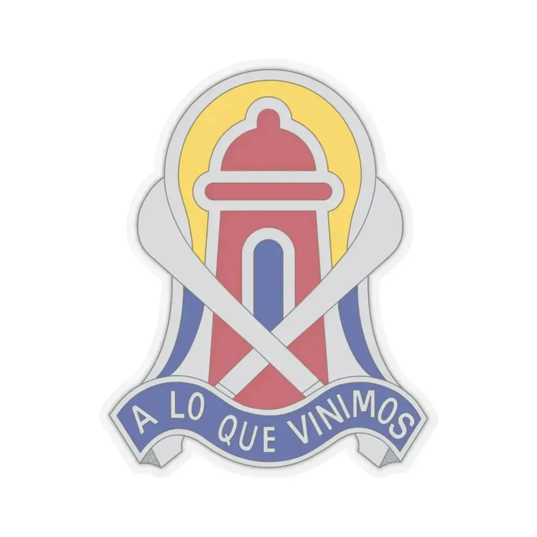 92 Military Police Brigade 2 (U.S. Army) STICKER Vinyl Kiss-Cut Decal 3 Inch Transparent - The Sticker Space