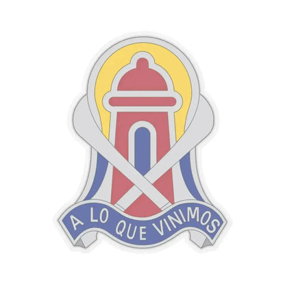 92 Military Police Brigade 2 (U.S. Army) STICKER Vinyl Kiss-Cut Decal 3 Inch Transparent - The Sticker Space