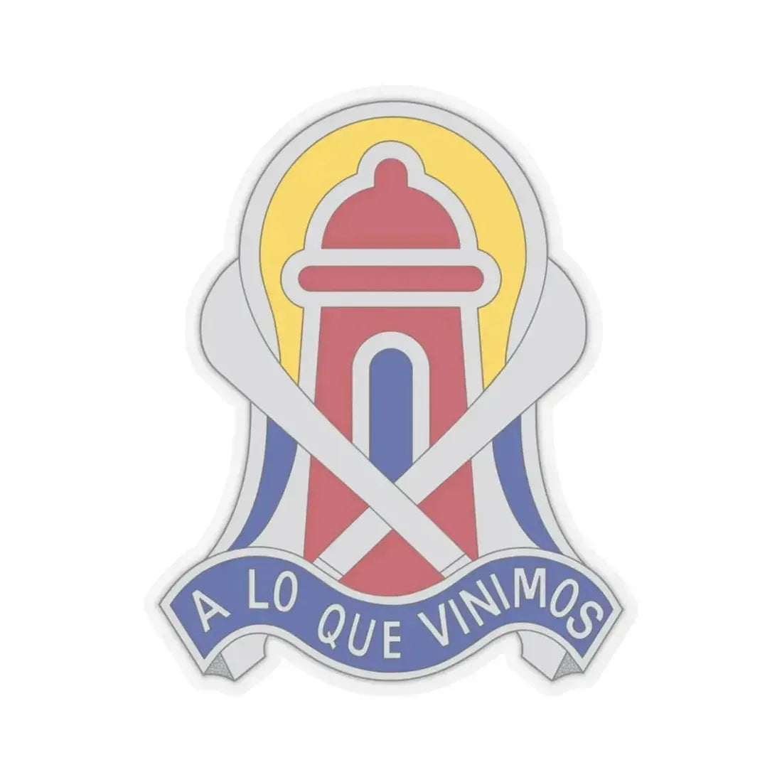 92 Military Police Brigade 2 (U.S. Army) STICKER Vinyl Kiss-Cut Decal 4 Inch Transparent - The Sticker Space