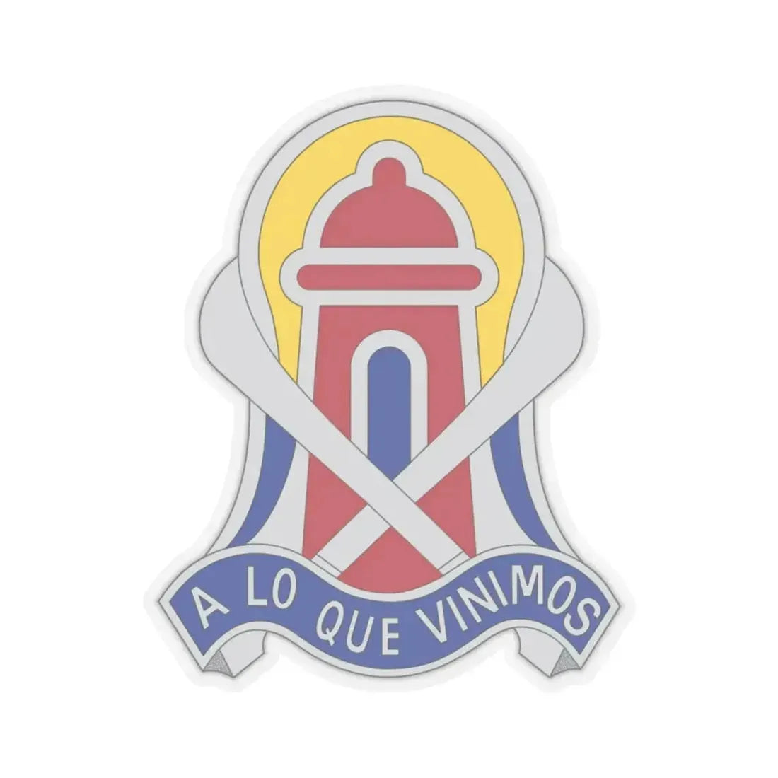 92 Military Police Brigade 2 (U.S. Army) STICKER Vinyl Kiss-Cut Decal 6 Inch Transparent - The Sticker Space