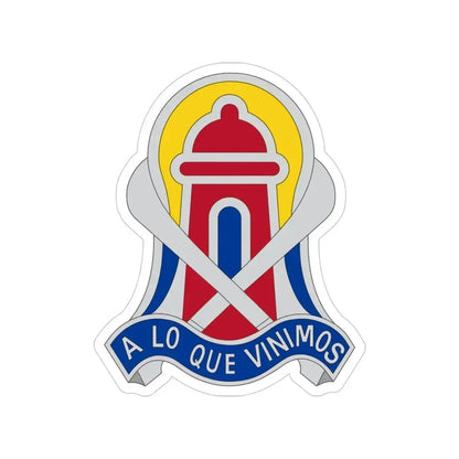 92 Military Police Brigade 2 (U.S. Army) Transparent STICKER Die-Cut Vinyl Decal 4 Inch - The Sticker Space