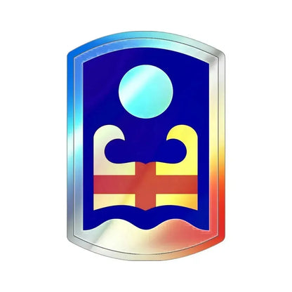 92 Military Police Brigade (U.S. Army) Holographic STICKER Die-Cut Vinyl Decal 3 Inch Holographic - The Sticker Space