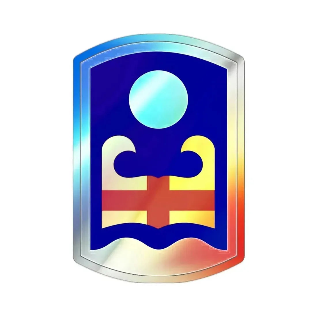 92 Military Police Brigade (U.S. Army) Holographic STICKER Die-Cut Vinyl Decal - The Sticker Space