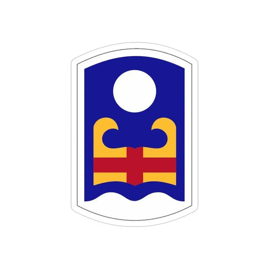 92 Military Police Brigade (U.S. Army) REVERSE PRINT Transparent Die-Cut STICKER 6 Inch Die-Cut Transparent - The Sticker Space