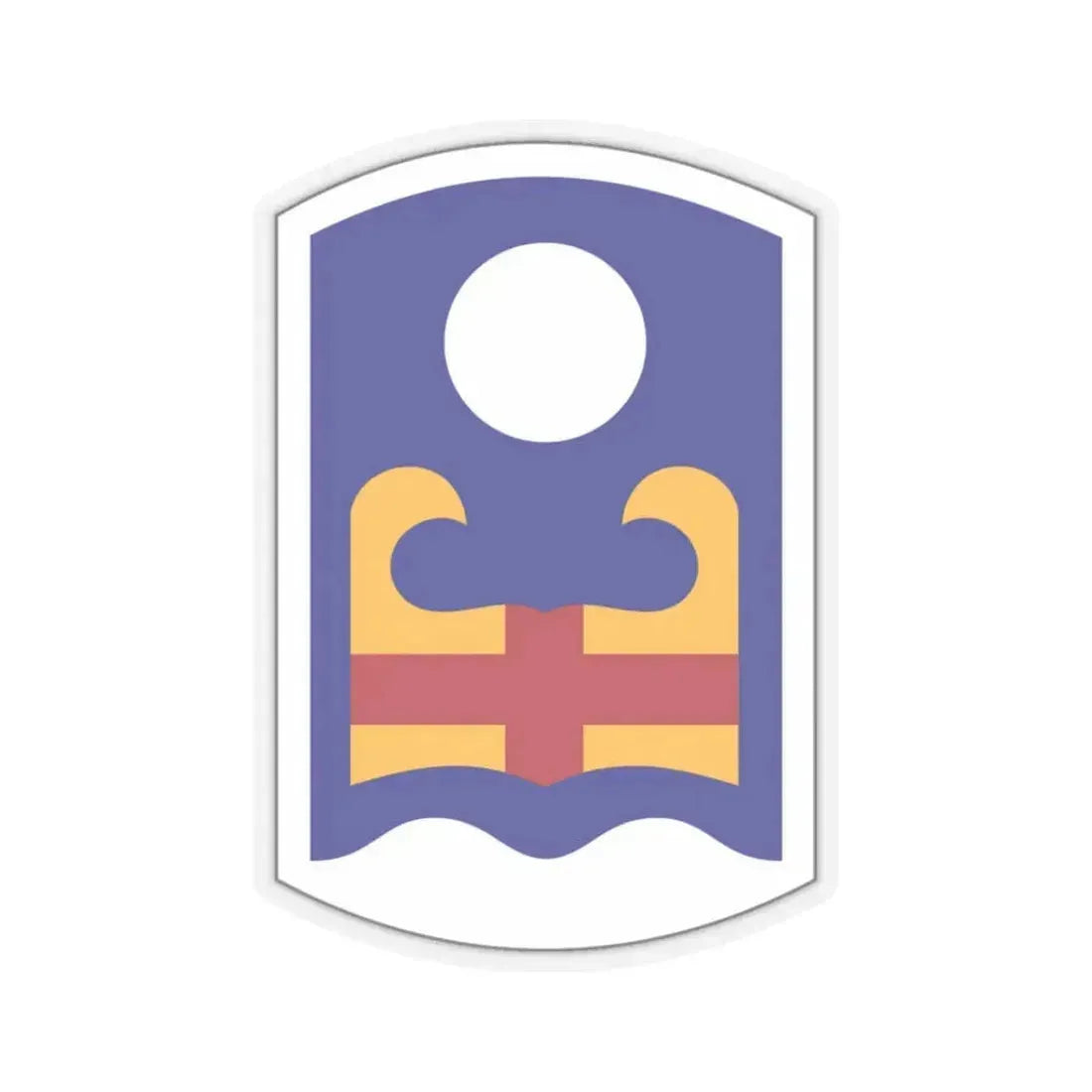 92 Military Police Brigade (U.S. Army) STICKER Vinyl Kiss-Cut Decal 3 Inch Transparent - The Sticker Space