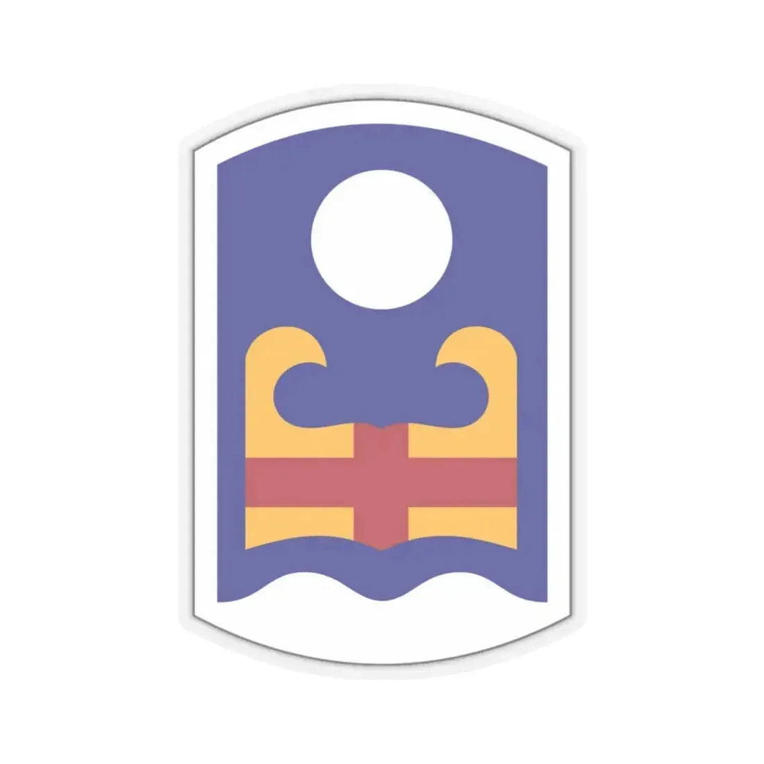 92 Military Police Brigade (U.S. Army) STICKER Vinyl Kiss-Cut Decal 4 Inch Transparent - The Sticker Space