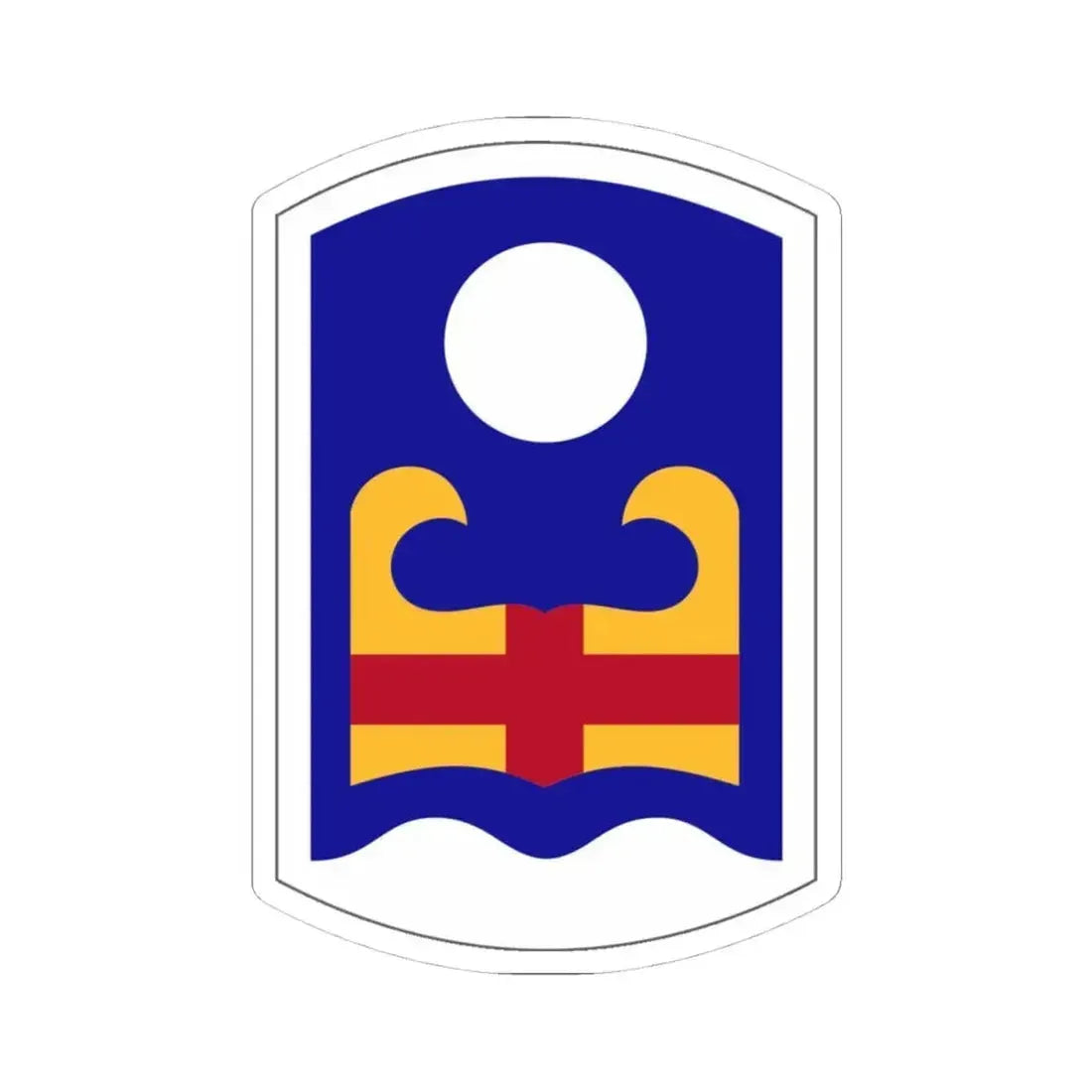 92 Military Police Brigade (U.S. Army) STICKER Vinyl Kiss-Cut Decal 4 Inch White - The Sticker Space