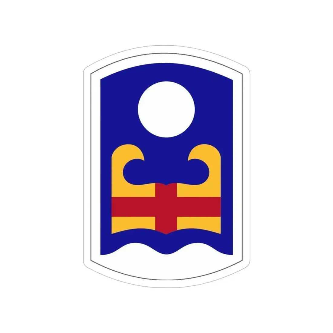 92 Military Police Brigade (U.S. Army) Transparent STICKER Die-Cut Vinyl Decal 5 Inch - The Sticker Space