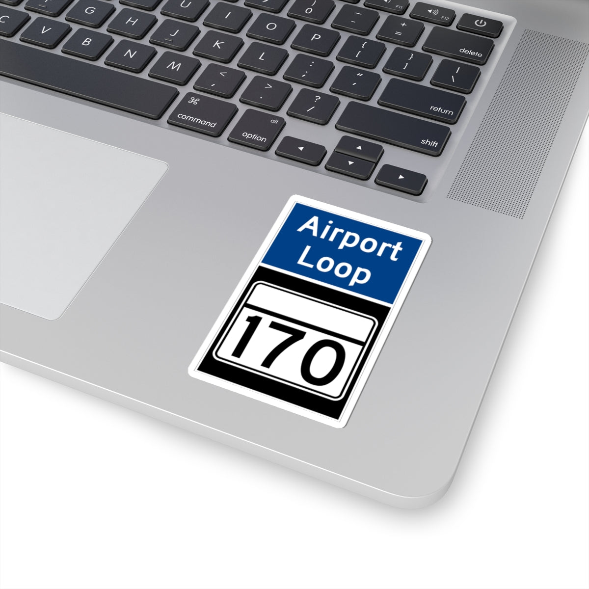 MD Route 170 Airport Loop (Maryland) (Road Sign) STICKER Vinyl Kiss-Cut Decal
