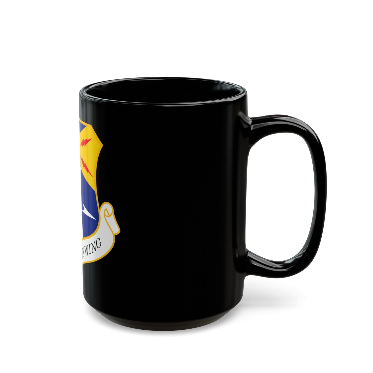 920th Rescue Wing (U.S. Air Force) Black Coffee Mug-The Sticker Space