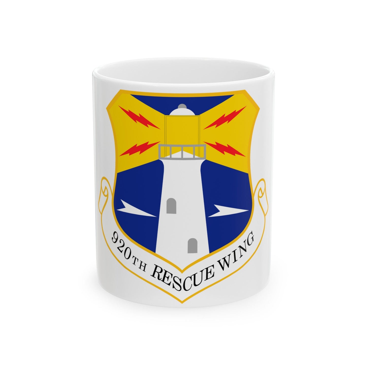 920th Rescue Wing (U.S. Air Force) White Coffee Mug-11oz-The Sticker Space