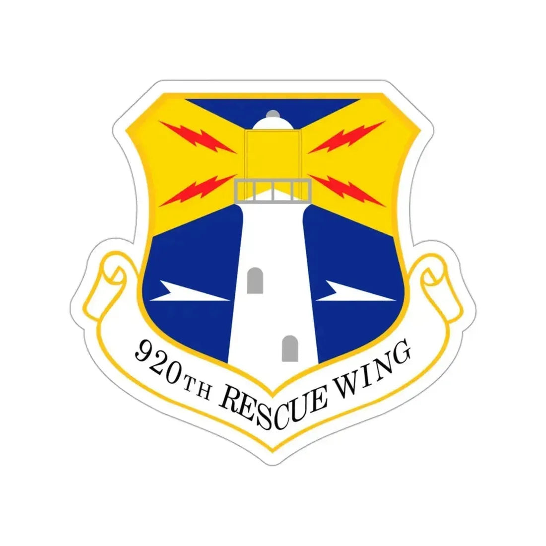 920th Rescue Wing (U.S. Air Force) STICKER Vinyl Die-Cut Decal 3 Inch - The Sticker Space