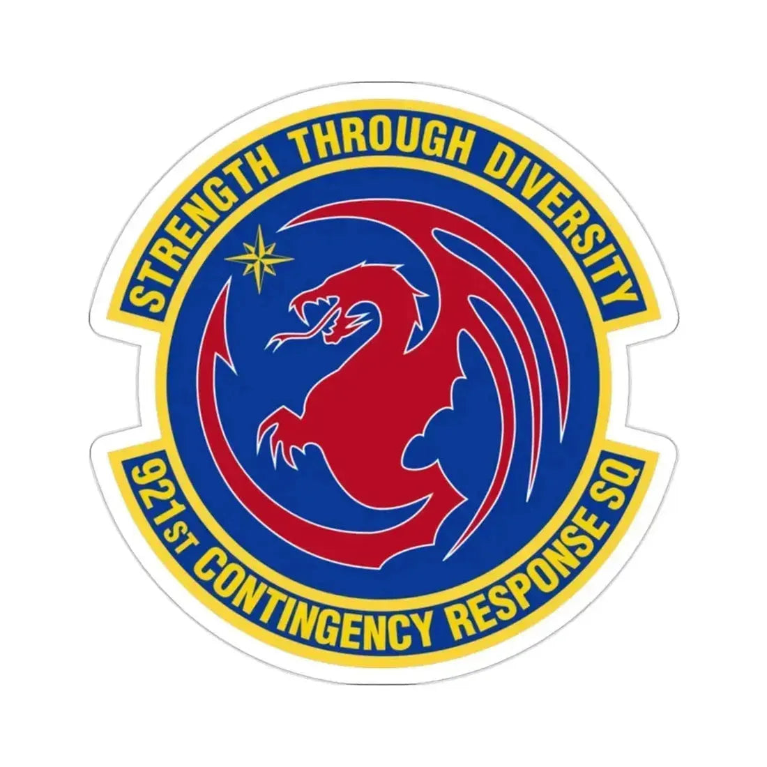 921 Contingency Response Sq AMC (U.S. Air Force) STICKER Vinyl Die-Cut Decal 2 Inch - The Sticker Space