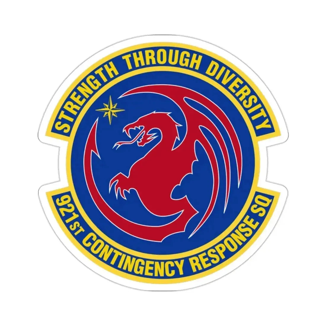 921 Contingency Response Sq AMC (U.S. Air Force) STICKER Vinyl Die-Cut Decal - The Sticker Space