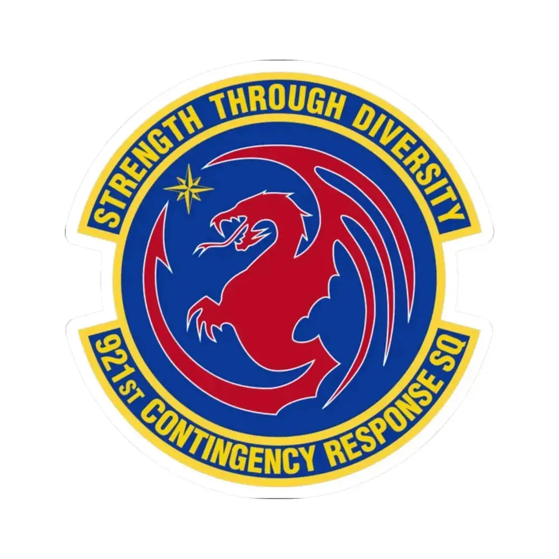 921 Contingency Response Sq AMC (U.S. Air Force) STICKER Vinyl Kiss-Cut Decal - The Sticker Space
