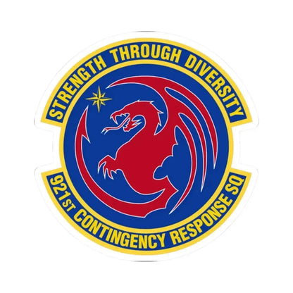 921 Contingency Response Sq AMC (U.S. Air Force) STICKER Vinyl Kiss-Cut Decal - The Sticker Space