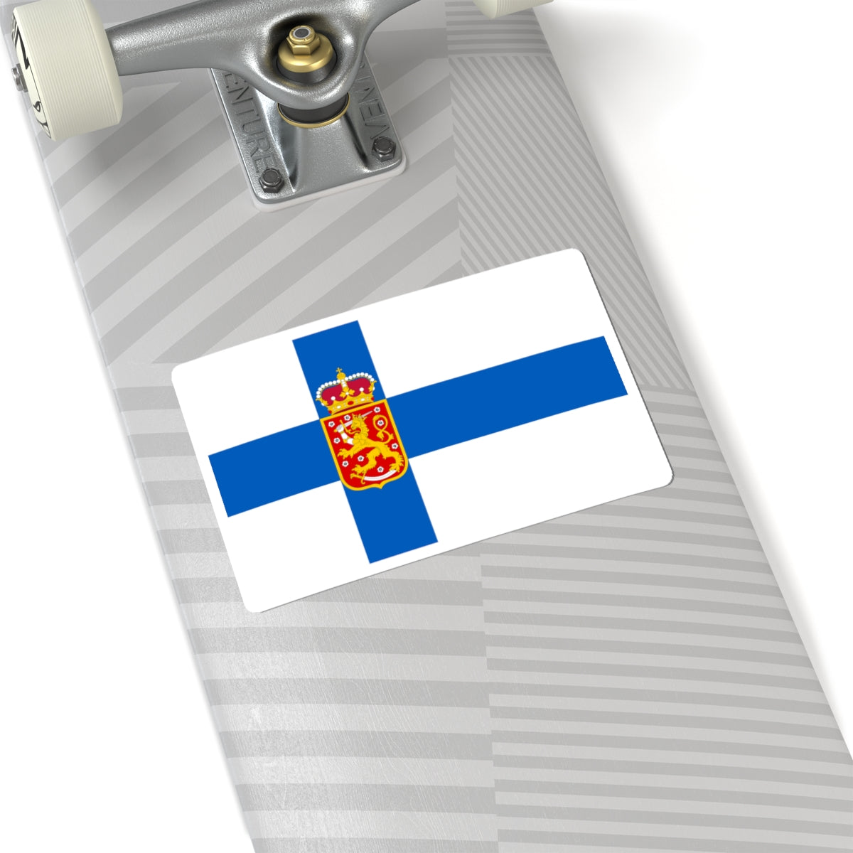 Flag of Finland 1918-1920 State (Finland) STICKER Vinyl Kiss-Cut Decal