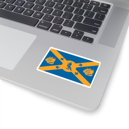 Flag of Halifax Canada - STICKER Vinyl Kiss-Cut Decal