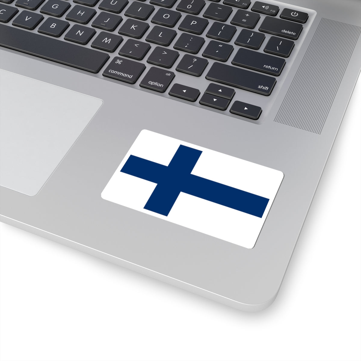 Flag of Finland (Finland) STICKER Vinyl Kiss-Cut Decal