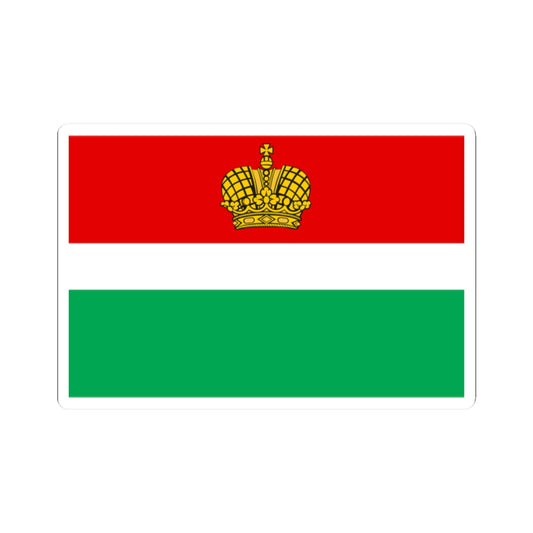 Flag of Kaluga Oblast (Russia) STICKER Vinyl Kiss-Cut Decal