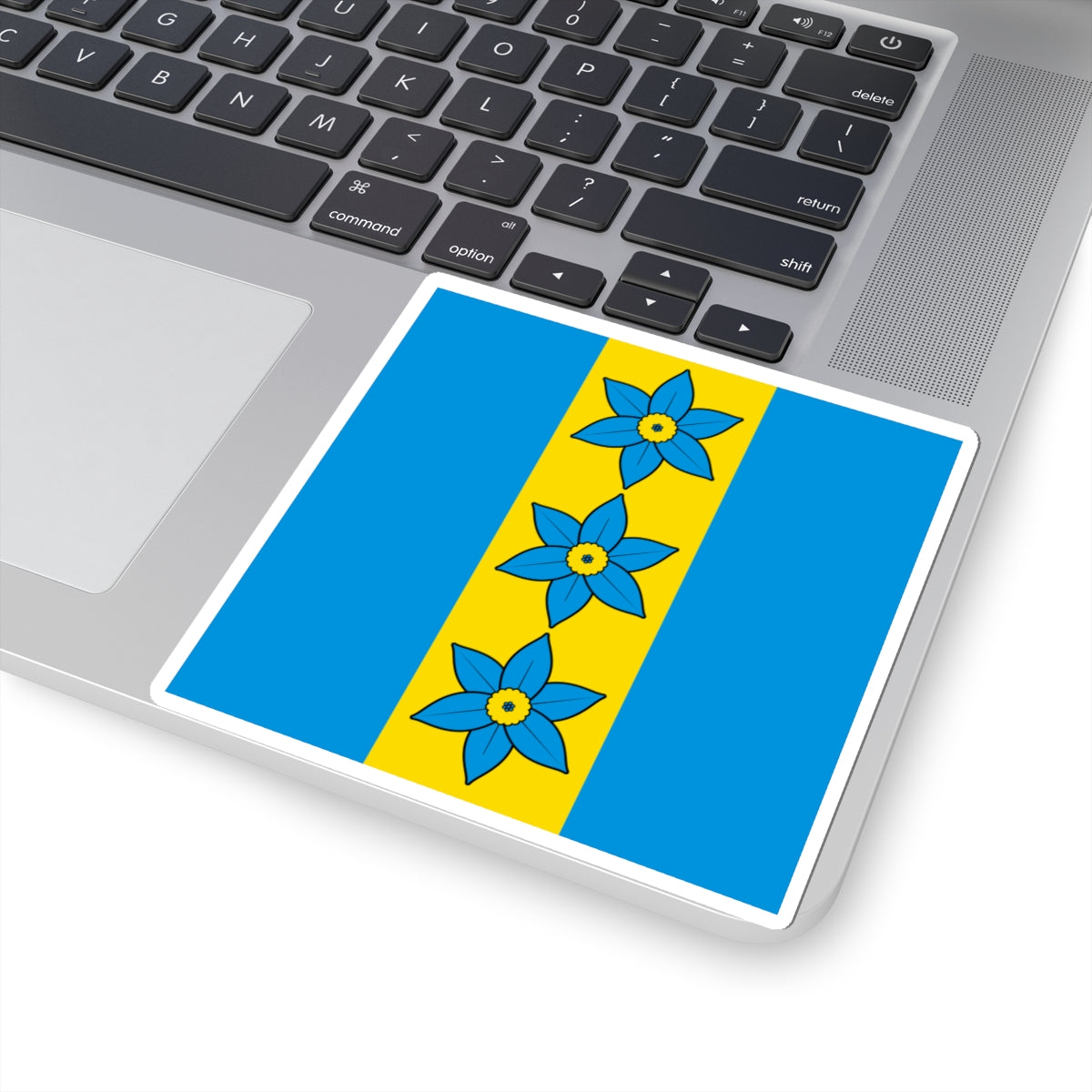 CHE Mellstorf Flag proposal 2 (Switzerland) STICKER Vinyl Kiss-Cut Decal