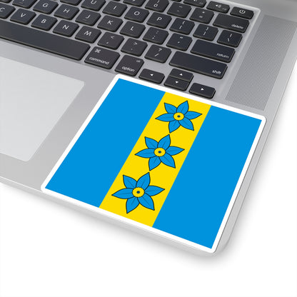 CHE Mellstorf Flag proposal 2 (Switzerland) STICKER Vinyl Kiss-Cut Decal