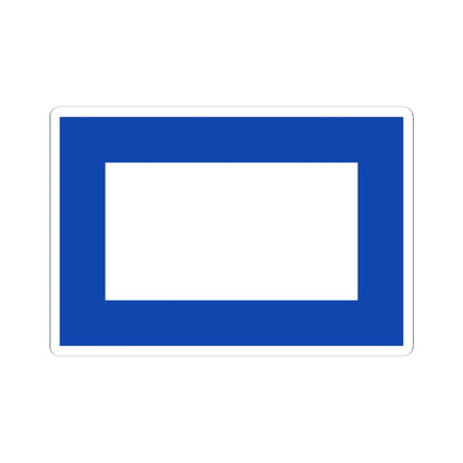 Flag maritime malaga (Spain) STICKER Vinyl Kiss-Cut Decal