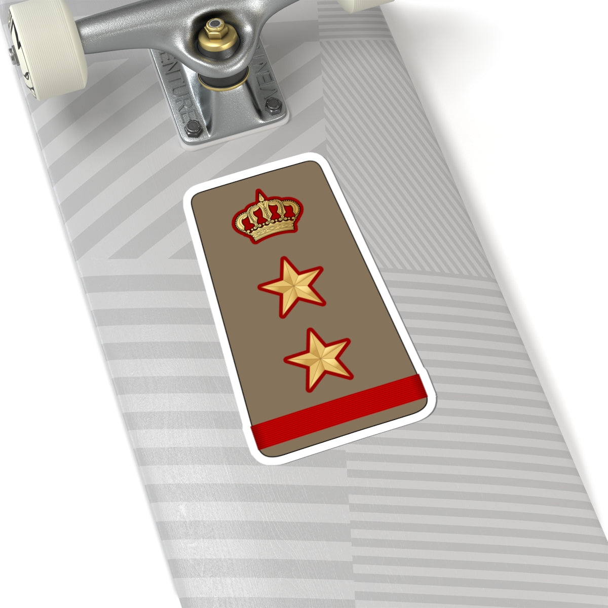 12. KLF COL (Kuwait) (Military Rank) STICKER Vinyl Kiss-Cut Decal