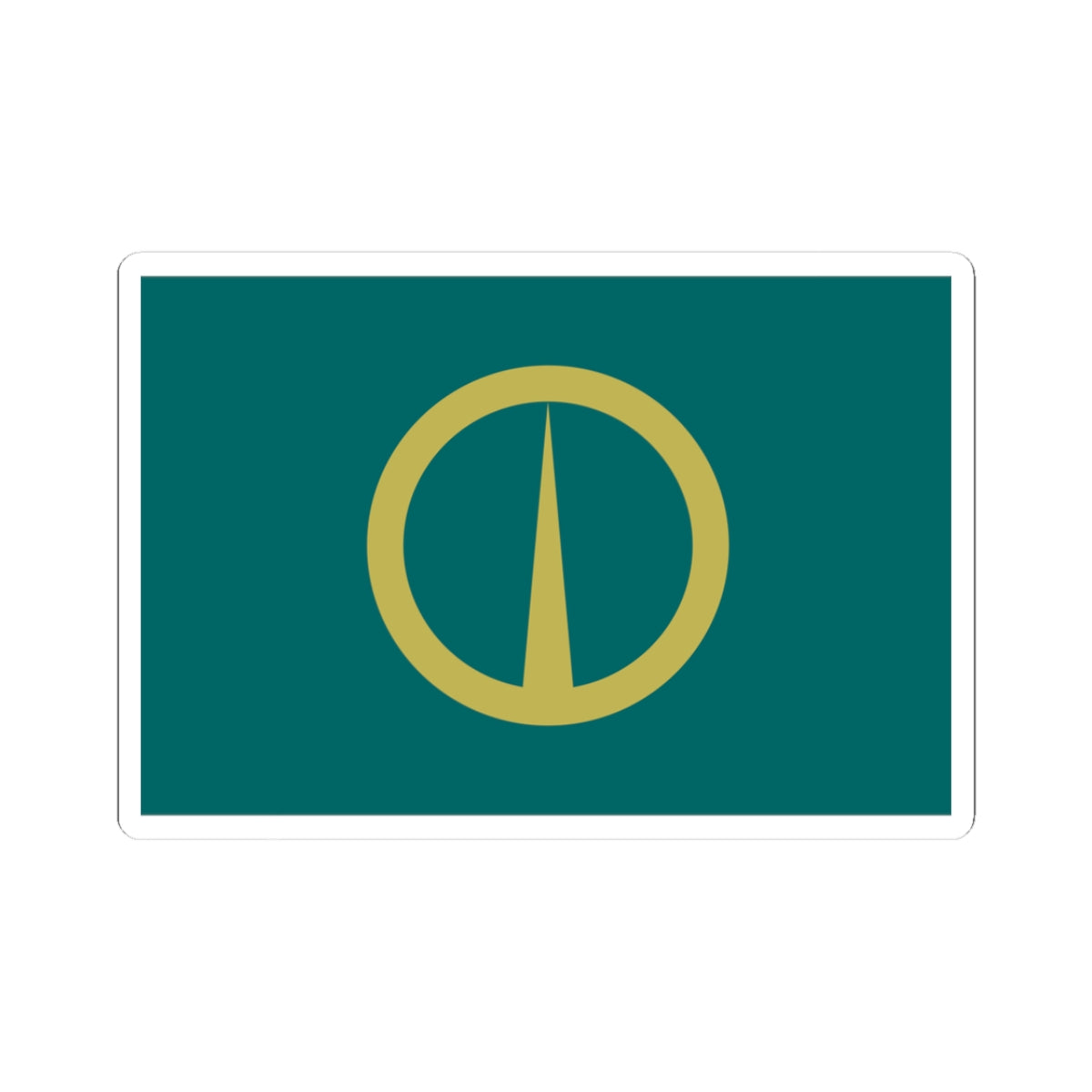 Flag of Noboribetsu Hokkaido (Japan) STICKER Vinyl Kiss-Cut Decal