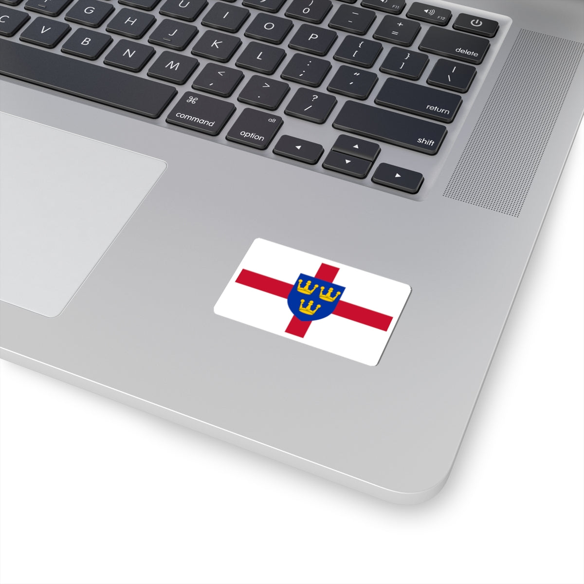 Flag of East Anglia (England) STICKER Vinyl Kiss-Cut Decal