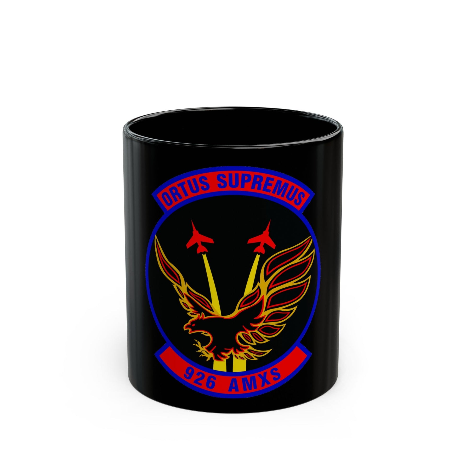 926 Aircraft Maintenance Squadron AFRC (U.S. Air Force) Black Coffee Mug-11oz-The Sticker Space