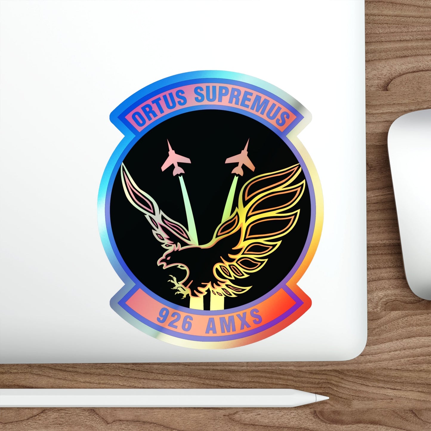 926 Aircraft Maintenance Squadron AFRC (U.S. Air Force) Holographic STICKER Die-Cut Vinyl Decal-The Sticker Space