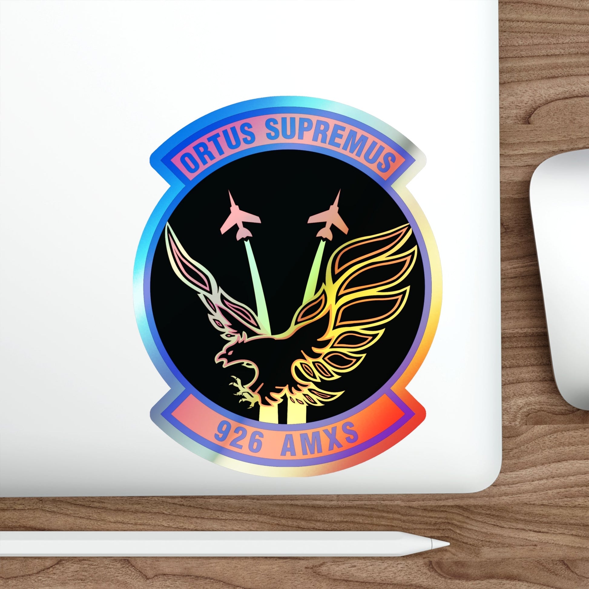 926 Aircraft Maintenance Squadron AFRC (U.S. Air Force) Holographic STICKER Die-Cut Vinyl Decal-The Sticker Space