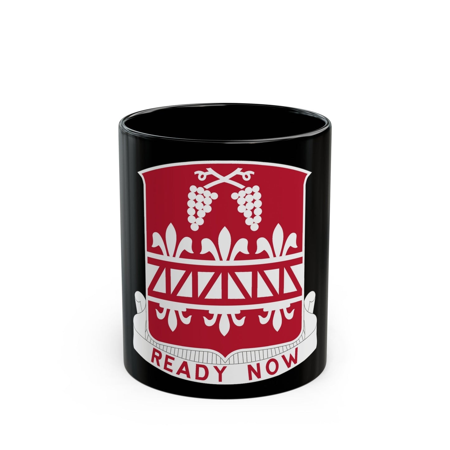 926 Engineer Battalion (U.S. Army) Black Coffee Mug-11oz-The Sticker Space