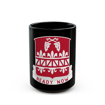 926 Engineer Battalion (U.S. Army) Black Coffee Mug-15oz-The Sticker Space