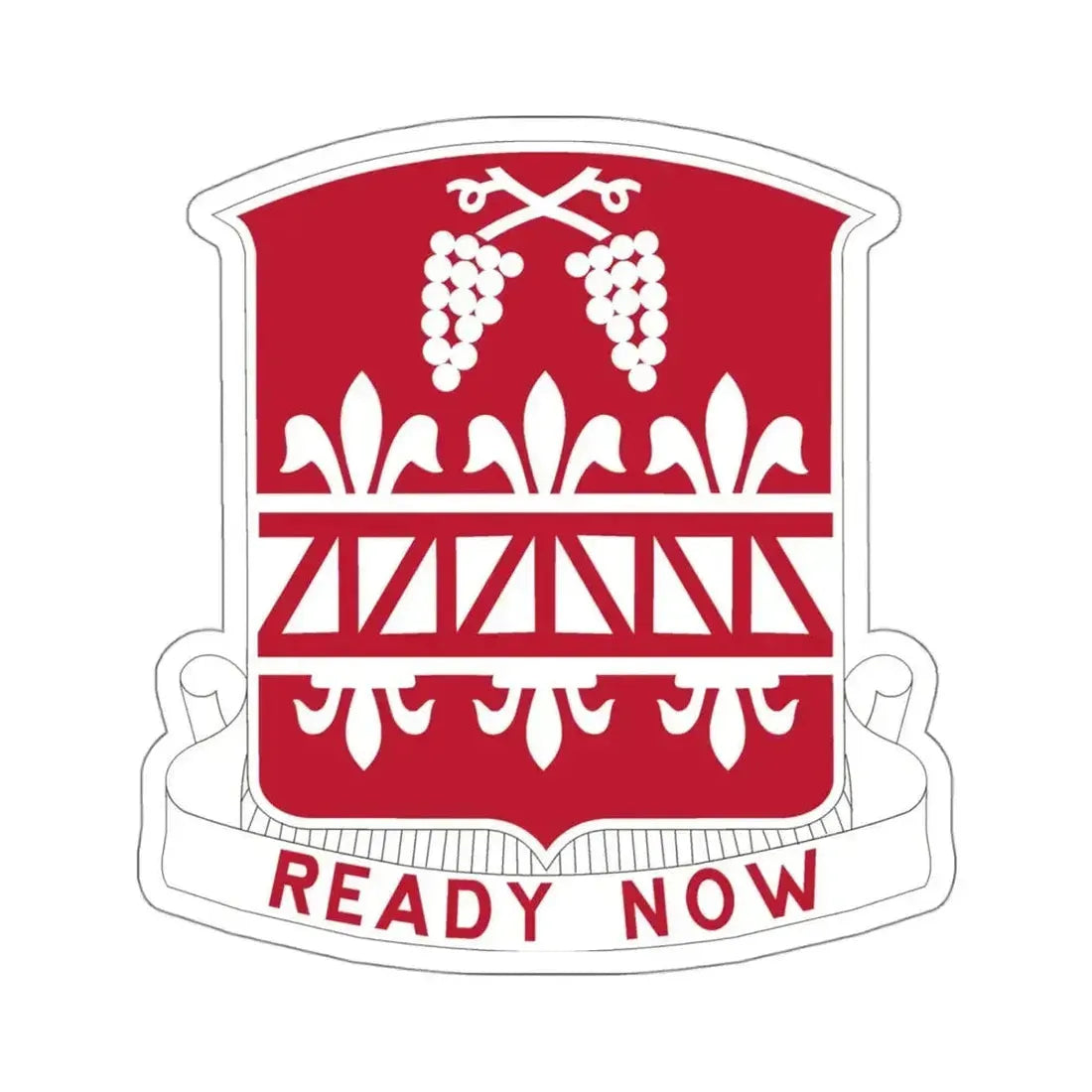 926 Engineer Battalion (U.S. Army) STICKER Vinyl Kiss-Cut Decal 4 Inch White - The Sticker Space