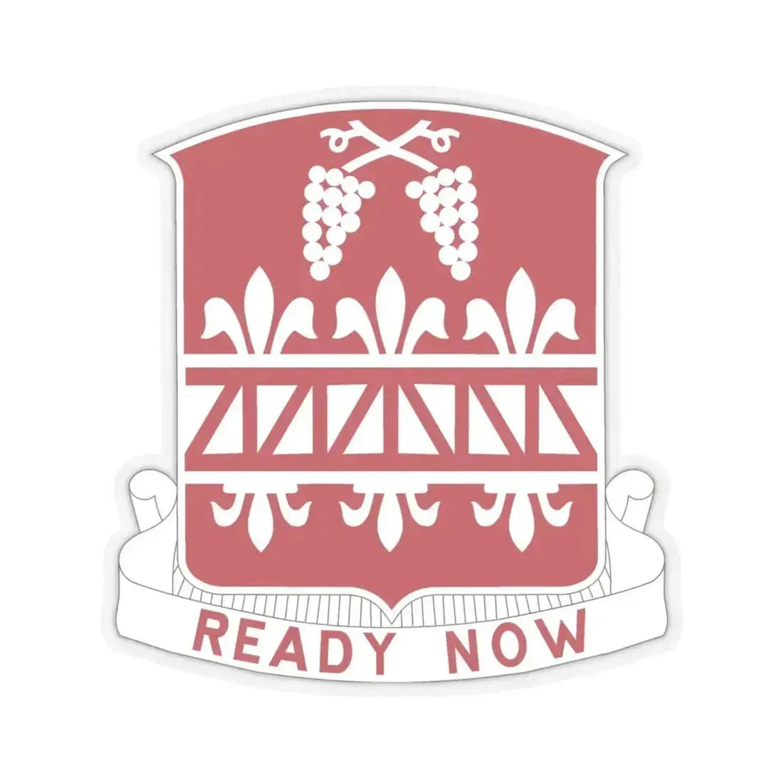 926 Engineer Battalion (U.S. Army) STICKER Vinyl Kiss-Cut Decal 6 Inch Transparent - The Sticker Space