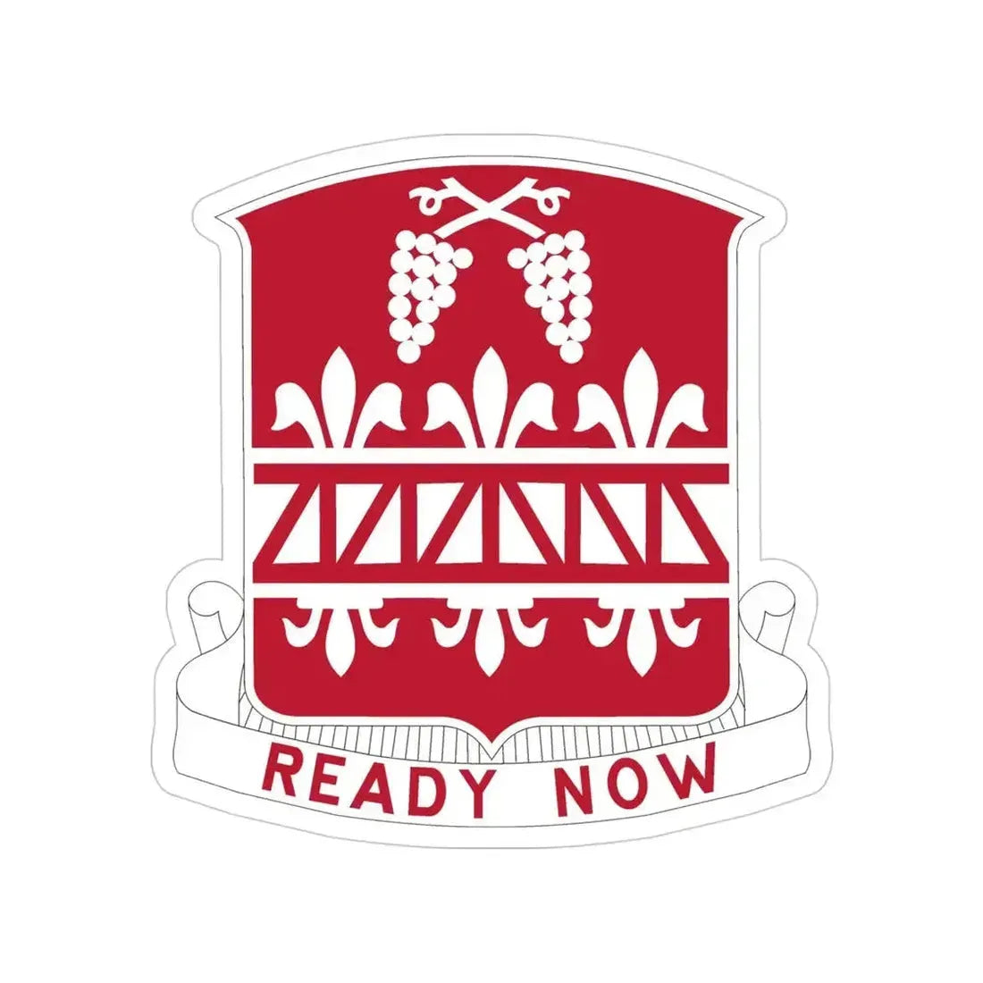 926 Engineer Battalion (U.S. Army) Transparent STICKER Die-Cut Vinyl Decal 4 Inch - The Sticker Space