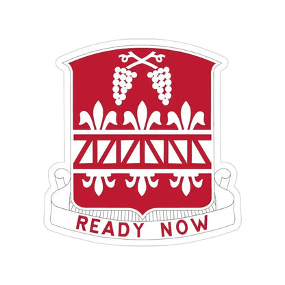 926 Engineer Battalion (U.S. Army) Transparent STICKER Die-Cut Vinyl Decal 4 Inch - The Sticker Space