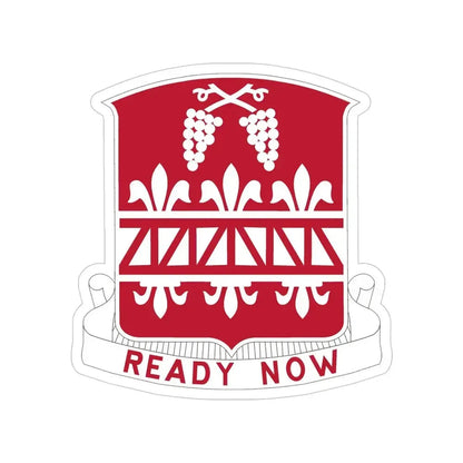 926 Engineer Battalion (U.S. Army) Transparent STICKER Die-Cut Vinyl Decal 4 Inch - The Sticker Space