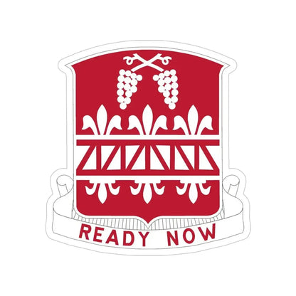 926 Engineer Battalion (U.S. Army) Transparent STICKER Die-Cut Vinyl Decal 5 Inch - The Sticker Space