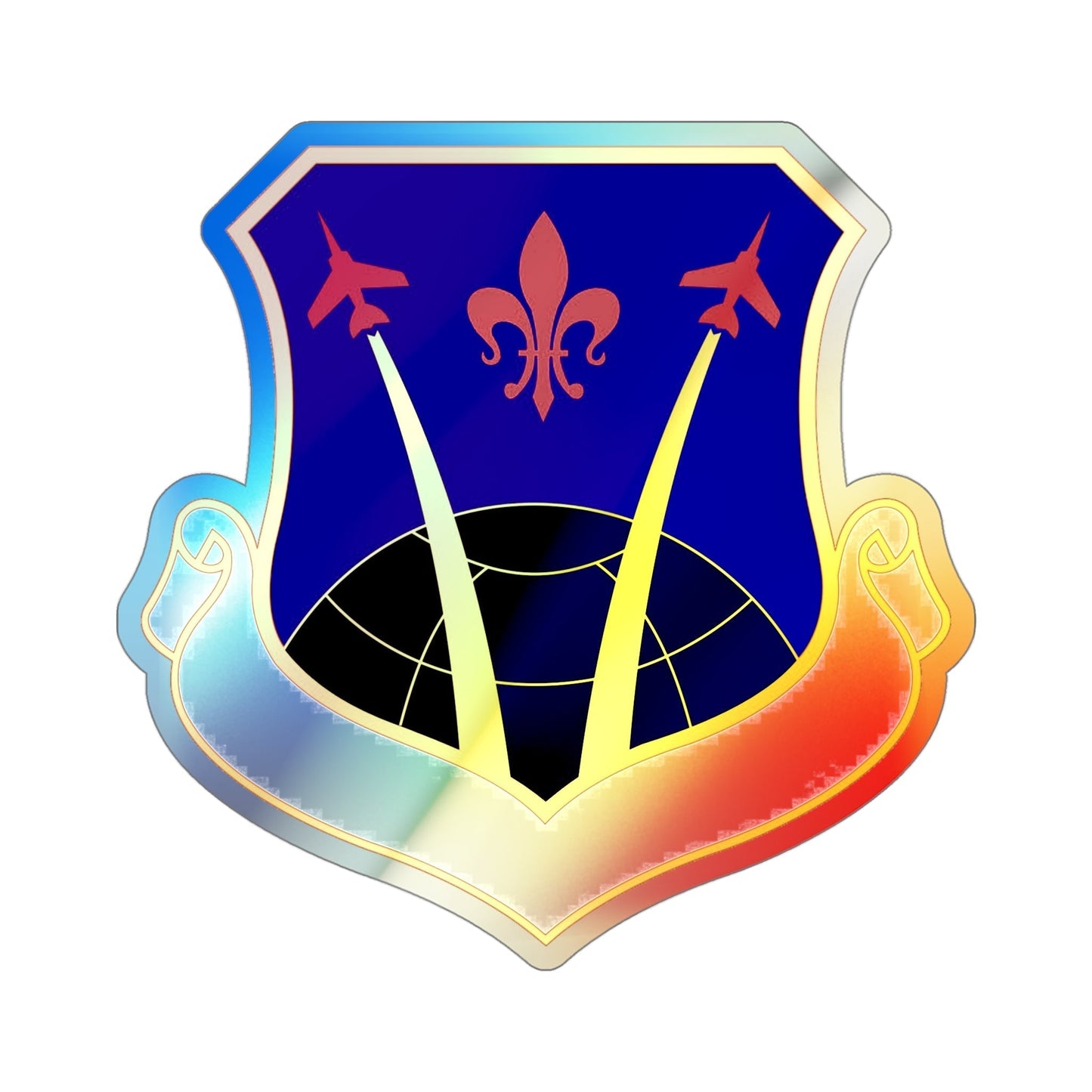 926 Wing AFRC (U.S. Air Force) Holographic STICKER Die-Cut Vinyl Decal-4 Inch-The Sticker Space